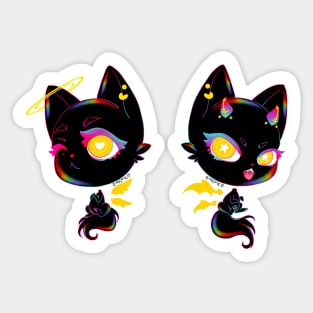 Witches Favorite Black Cats Sticker